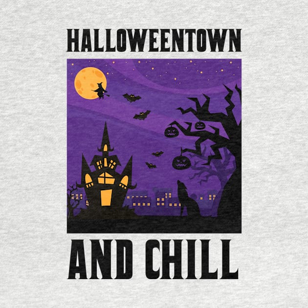 Halloween Town and Chill by anema